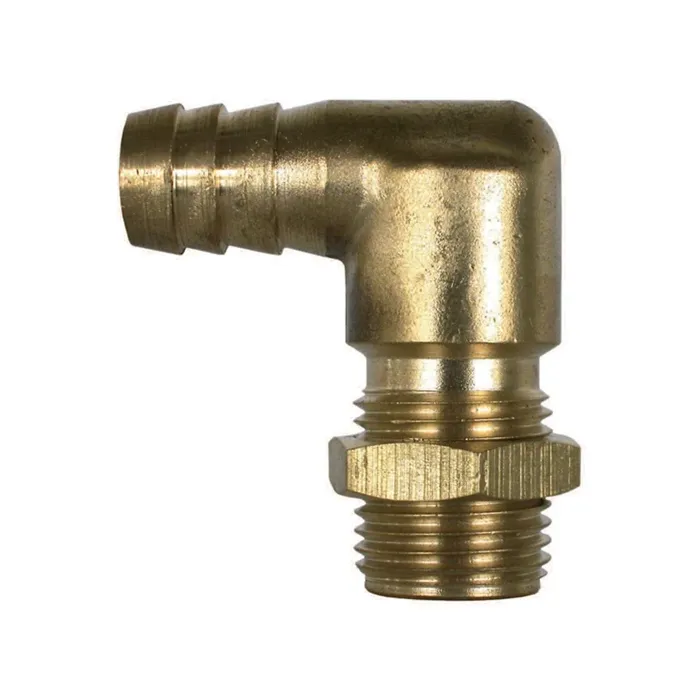 Valley Industries Brass Threaded Nozzle Body Elbow with 1/2" Hose Barb