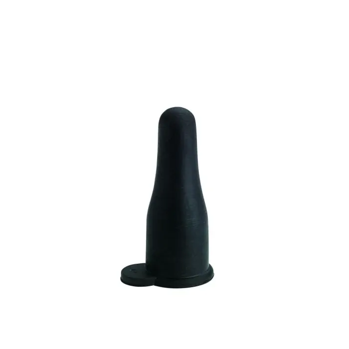 Little Giant Products 0.55 in Diameter Rubber Black Lamb Nipple
