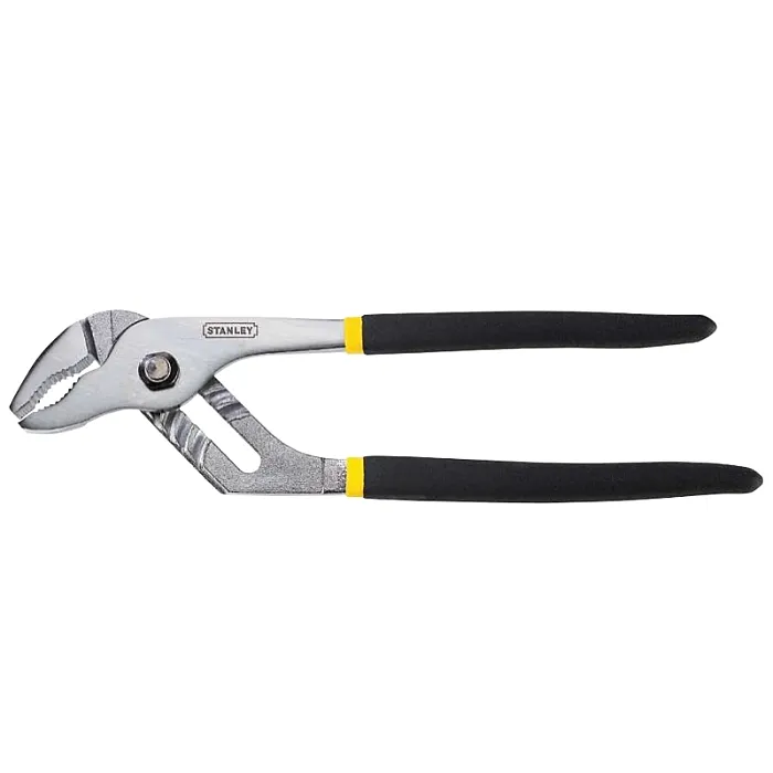 Stanley STANLEY 84-109 Joint Plier, 8 in OAL, 1 in Jaw Opening, Black Handle, Cushion-Grip Handle