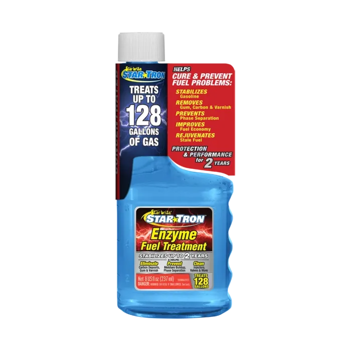 Star Tron Star brite Star Tron® 093008 8 oz Bottle Liquid Concentrated Gas Formula Enzyme Fuel Treatment