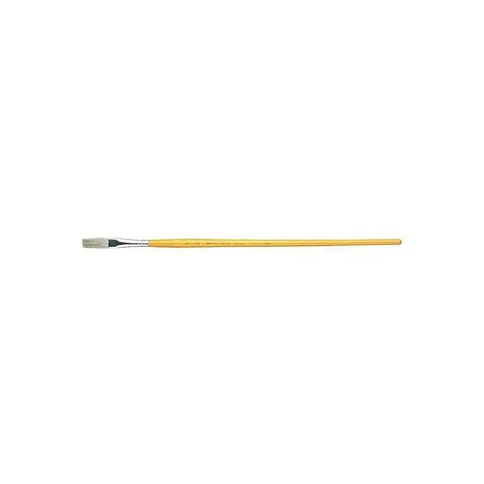 Paint Brush #3 Long Bristle Flat