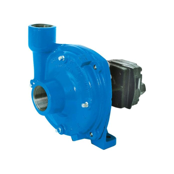 Hypro 9303C-HM4C Hydraulic Driven Centrifugal Pump with 1-1/2" NPT Suction x 1-1/4" NPT Discharge, 7 GPM Hydraulic Motor