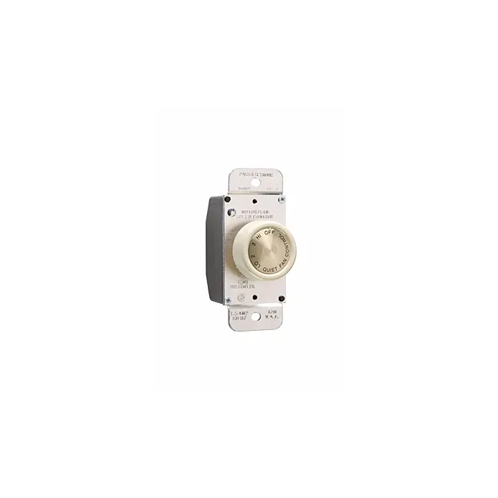 Pass & Seymour Rotary Fan Speed Control, Ivory