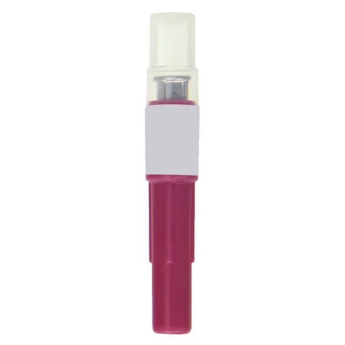 Ideal Instruments® 18 ga x 1-1/2 in L Aluminum Material Hub Disposable Needle