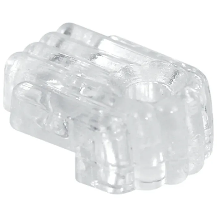 Prime-Line U9002 Mirror Clip, Acrylic, Clear, 6/PK