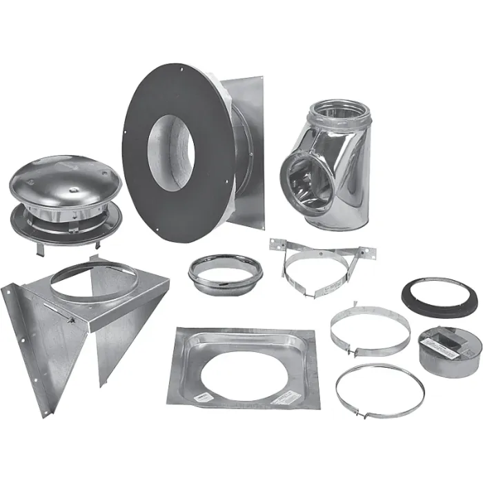 Selkirk 208622 Thru-the-Wall Support Kit, Stainless Steel