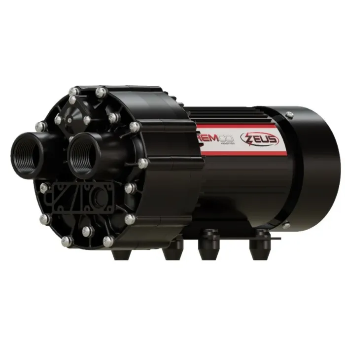 Remco ZEUS 12V 14.0 GPM 60psi Electric Bypass Diaphragm Pump with 1" Female NPT Ports