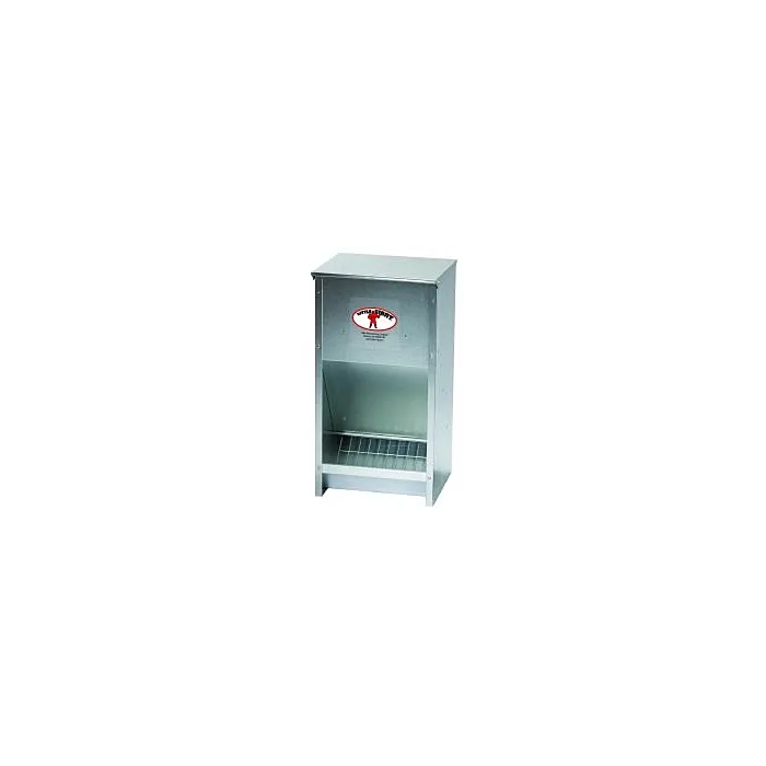 Little Giant Products 25 lb Steel Galvanized High Capacity Poultry Feeder