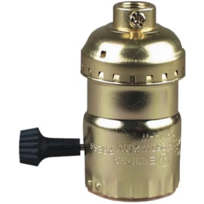 Pass & Seymour Legrand 1008316CC10 Lamp Holder, 250 VAC, 250 W, Metal Housing Material
