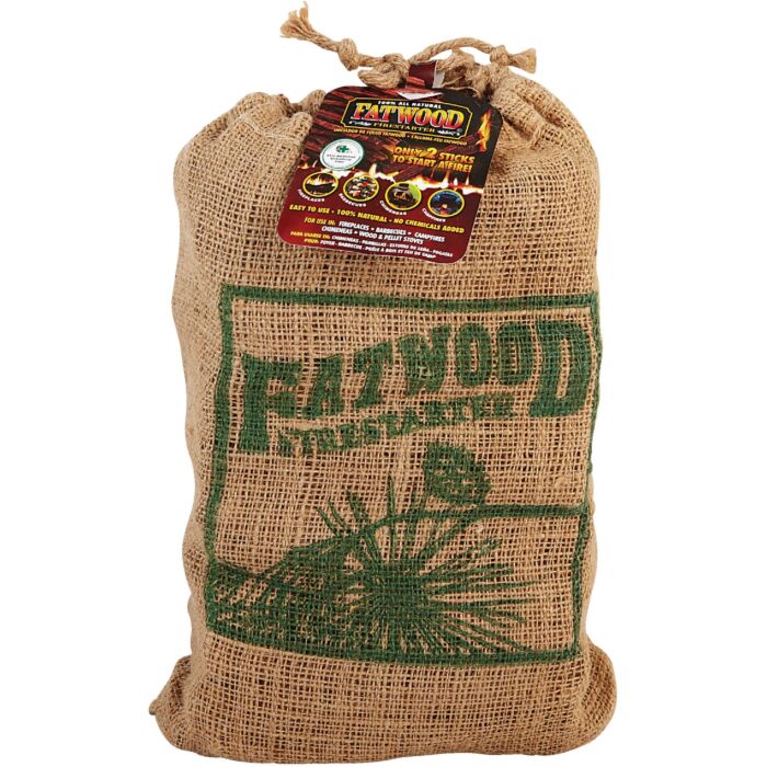 Fatwood Fire Starter - 8 lbs