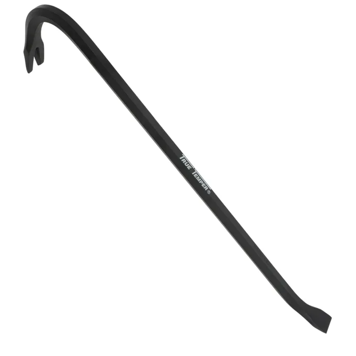 True Temper 24 in Carbon Steel 3/4 in Gooseneck Wrecking Bar