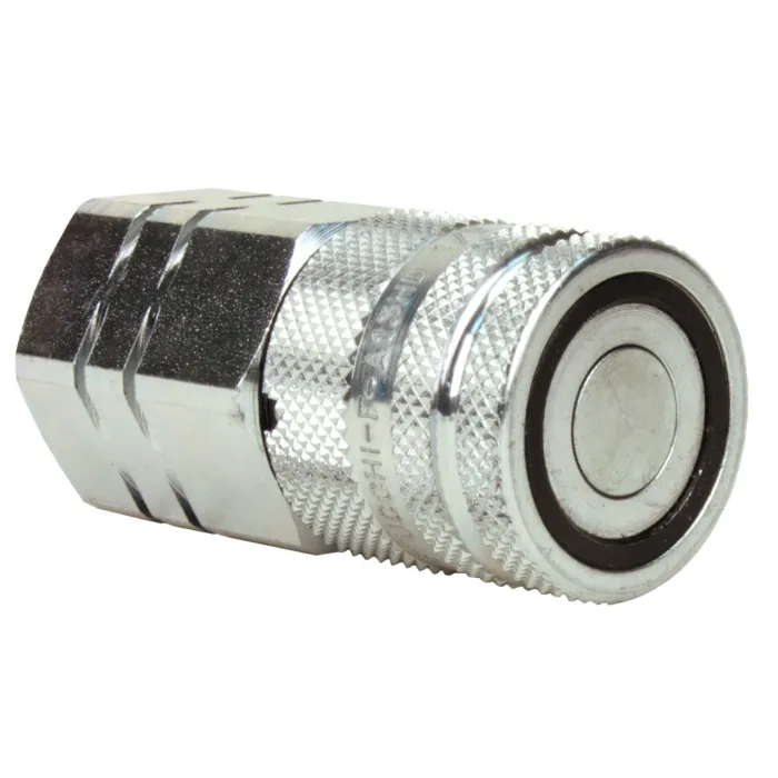 Stucchi USA 1/2 in FNPT Carbon Steel Quick Connect Flat Face Coupling