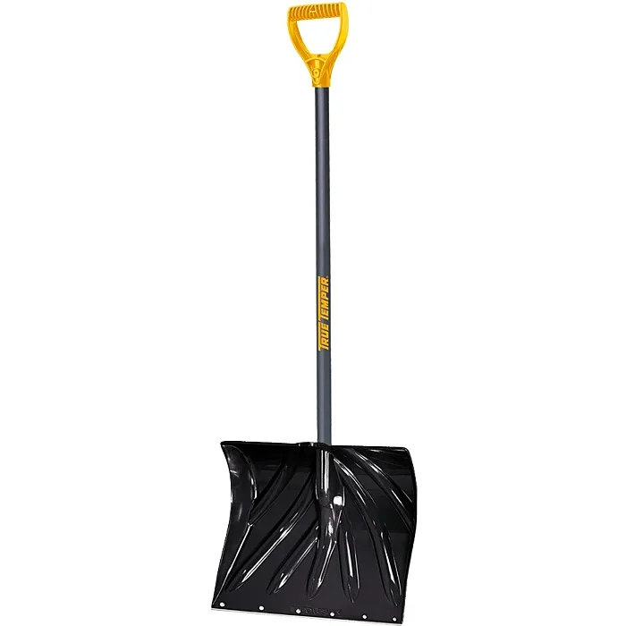 TRUE TEMPER Poly Combo Snow Shovel w/ D-Grip