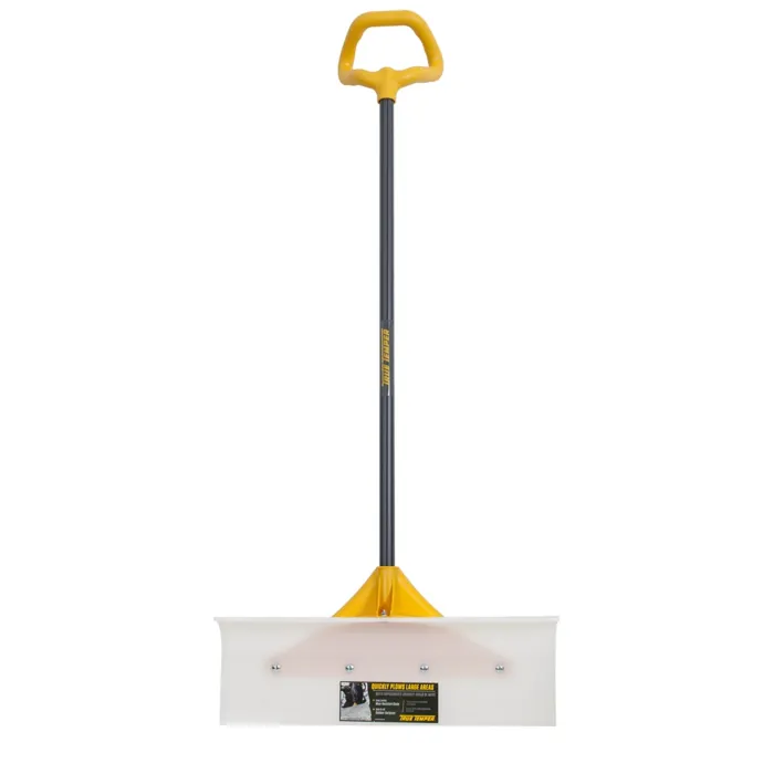 TRUE TEMPER 24 in UHMW Nylon Anti-Slip Snow Pusher