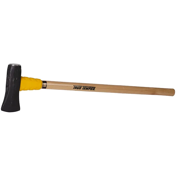 TRUE TEMPER 6 lb American Hickory Forged Steel Maul