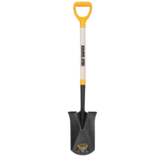 True Temper® 24 in Arched Steel Hardwood Border Spade