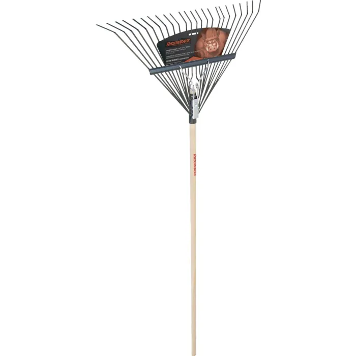 Razor-Back 24 Tine Spring Brace Leaf Rake