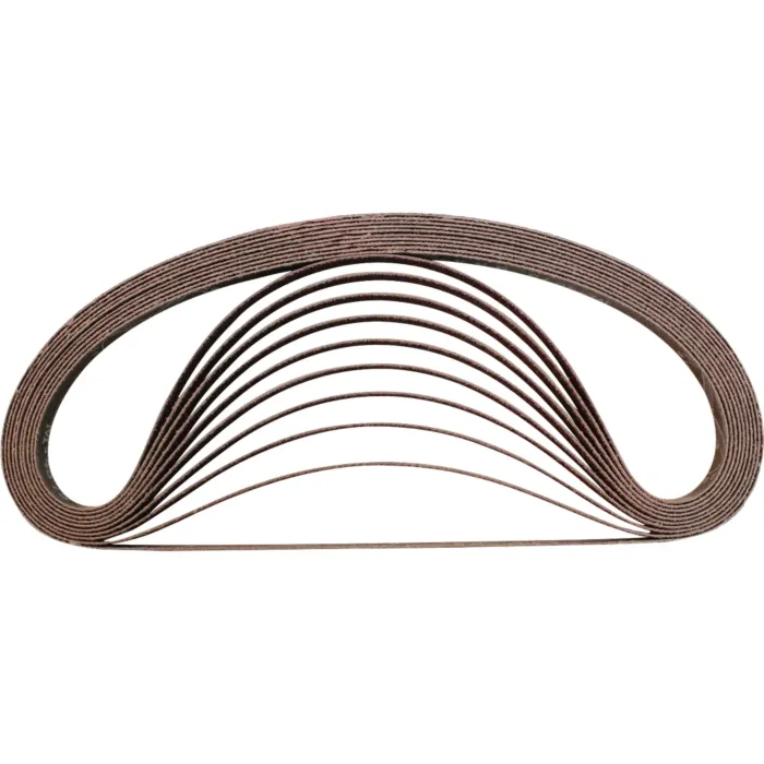 Makita 80 Grit Abrasive Belt (10pk) 3/8 in. x 21 in.