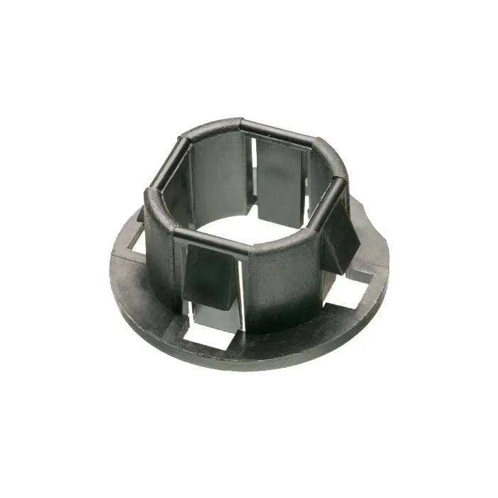 Arlington Industries 1/2 in Plastic Black Snap-In Bushing