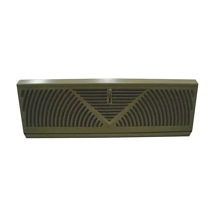 161 cfm 15 in 4-1/2 in One-Way Airflow Baseboard Register