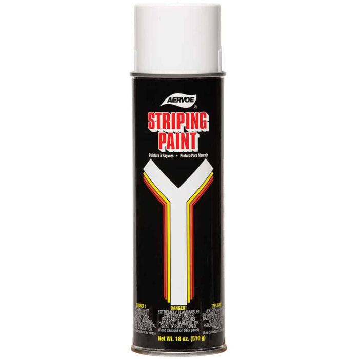 Aervoe Solvent-Based Striping Paint (White)