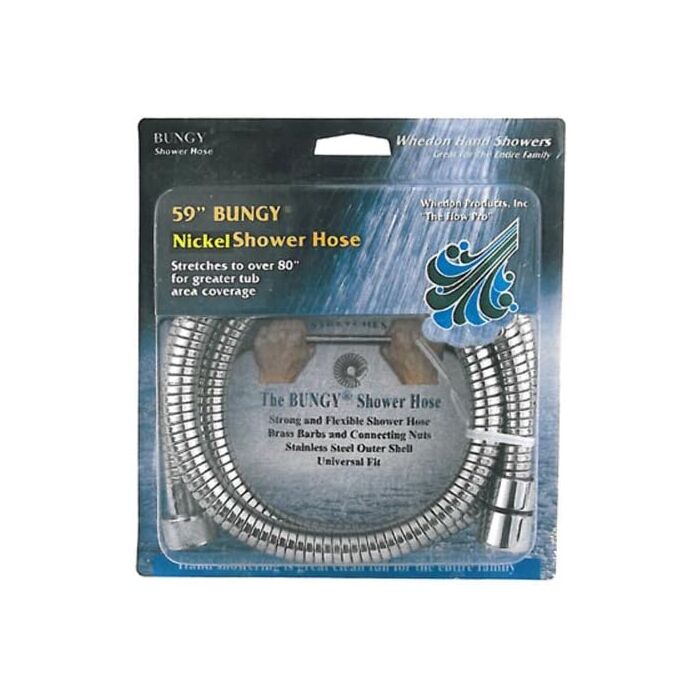 Whedon Products SS Extendable Shower Hose - 59 in. to 82 in.