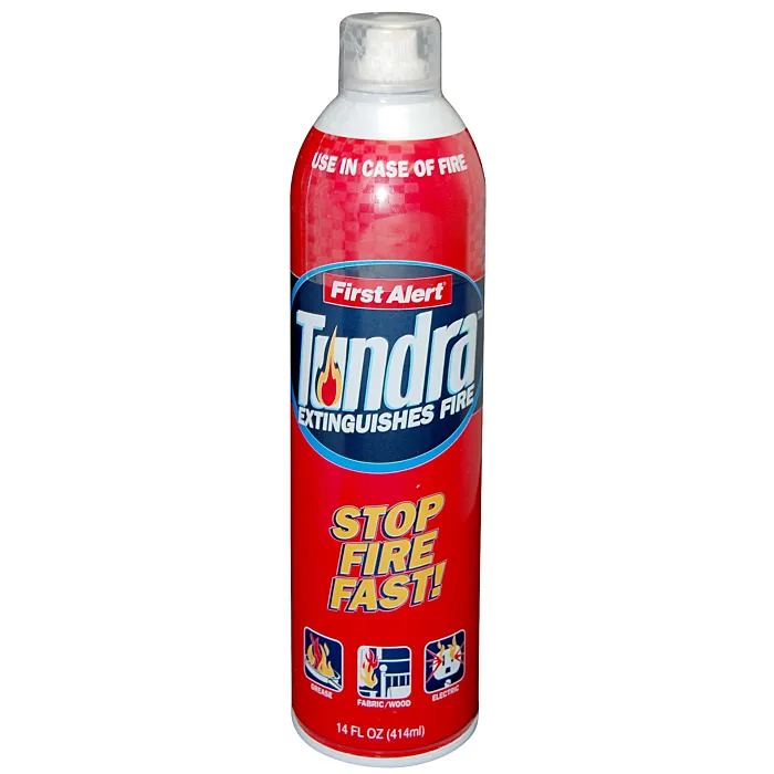 First Alert Tundra AF400 Fire Extinguishing Aerosol Spray, 2.5 lb