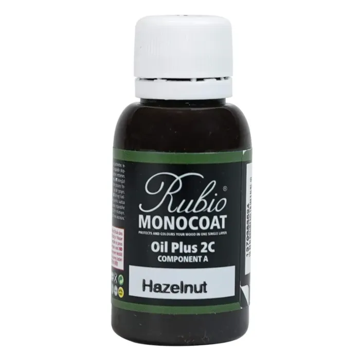 Rubio Monocoat Oil Plus 2C Part A (Hazelnut) 20 mL