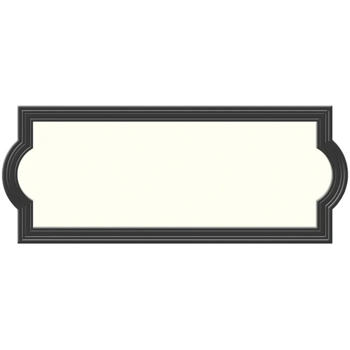 HY-KO Hy-Ko Prestige Series Plastic Address Plate
