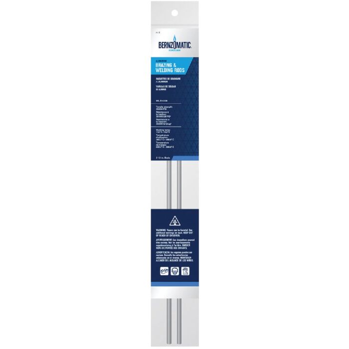 Bernzomatic Aluminum Welding and Brazing Rod (2pk)