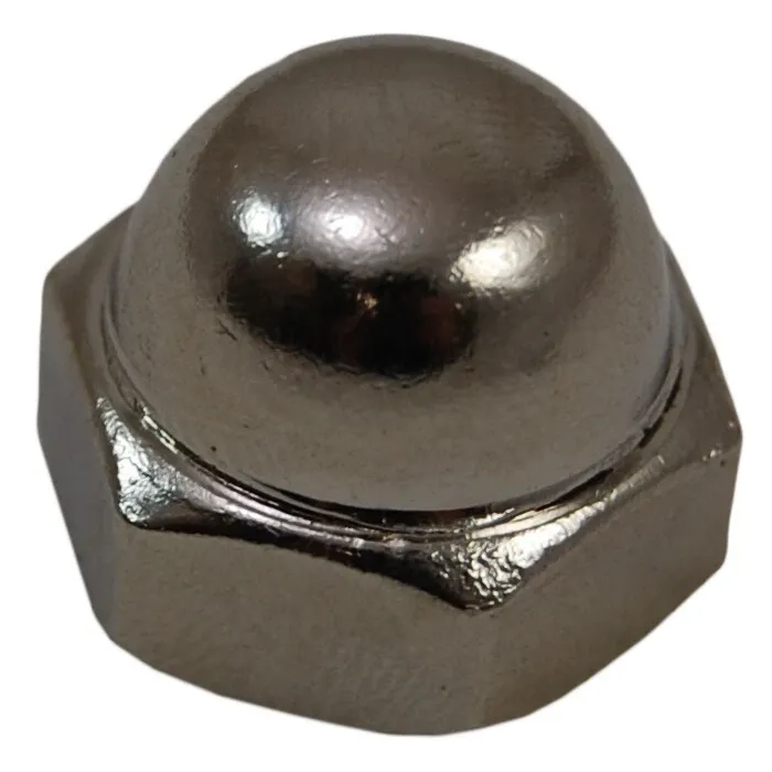 Titan™ 1/4-20 Steel Nickel Plated Acorn Nut