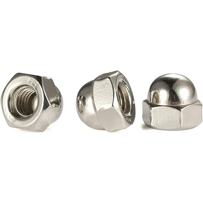 Star Stainless #6-32 Stainless Steel Acorn Nut