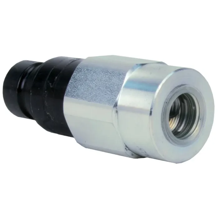 Stucchi USA 1/2 in MNPT Carbon Steel Quick Connect Flat Face Nipple
