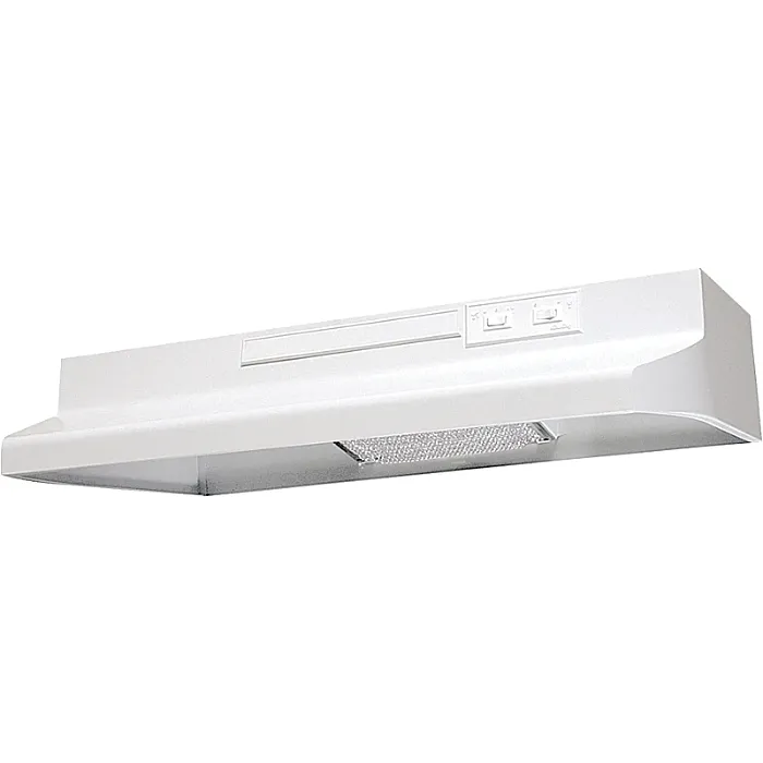 Air King Ducted Steel Range Hood (White) 30 in.