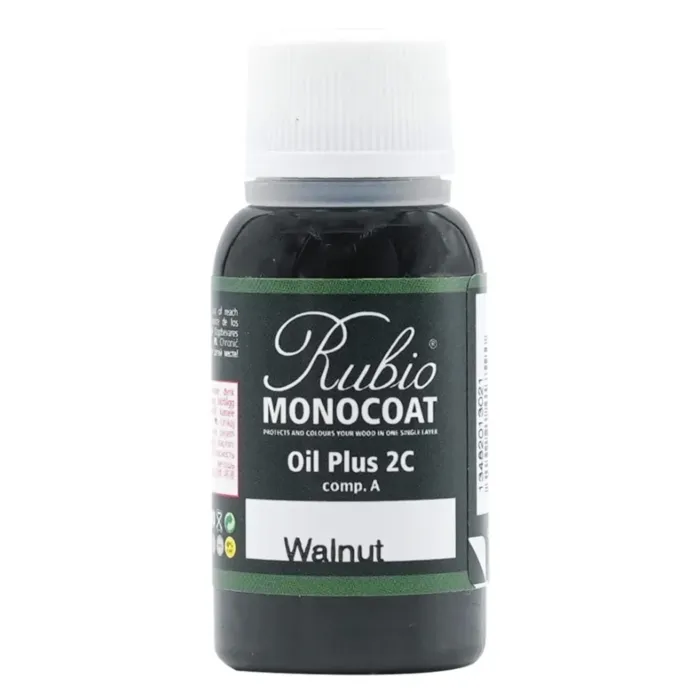 Rubio Monocoat Oil Plus 2C Part A (Walnut) 20 mL