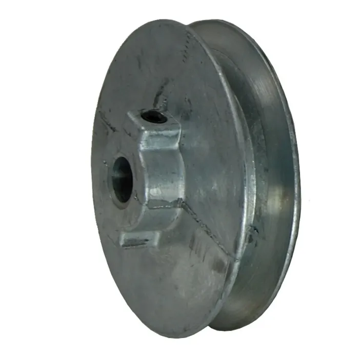Chicago Die Casting 3" "A" V-Belt, 1 Groove, Zinc Die Cast Sheave, 1/2" Bore