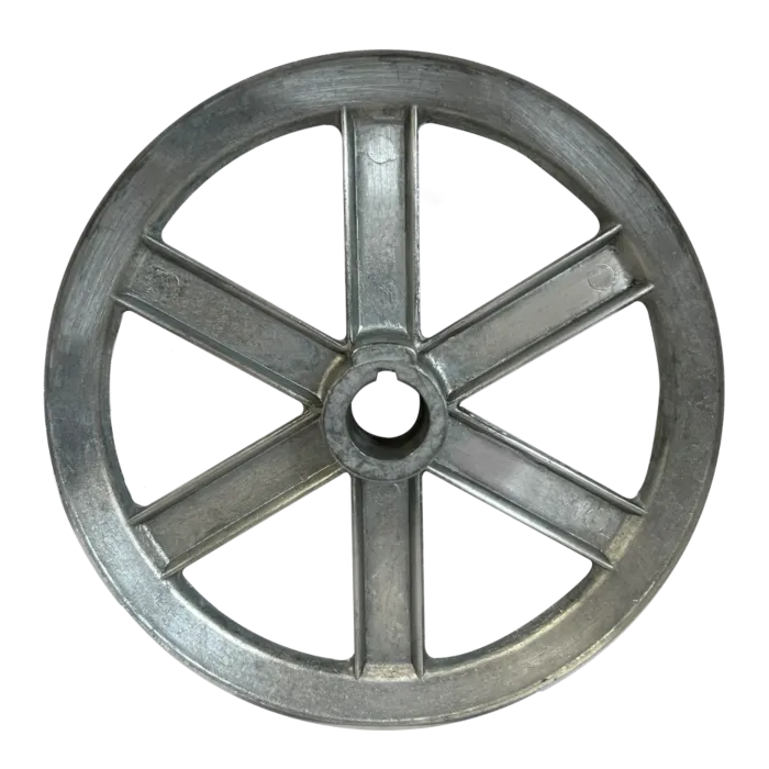 Chicago Die Casting 6" "A" V-Belt, 1 Groove, Zinc Die Cast Sheave, 5/8" Bore