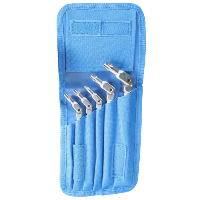 Bondhus 5 Pieces Pivot Head Torx Wrench Set