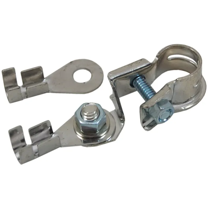 EAST PENN Brass Tin Plated 5/16 in Stud Lead Free Battery Terminal