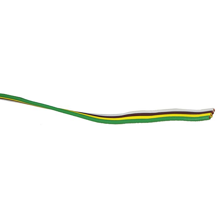EAST PENN 14 AWG 0.117 x 0.468 in 500 ft 4-Way Bonded Trailer Wire
