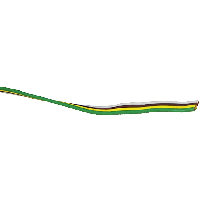 EAST PENN 14 AWG 0.117 x 0.468 in 500 ft 4-Way Bonded Trailer Wire