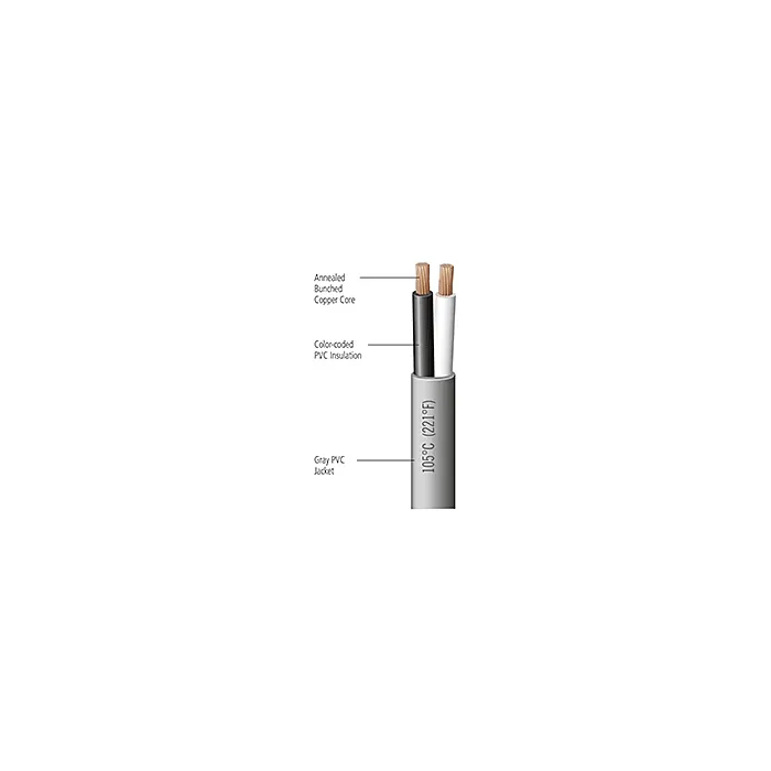 EAST PENN 60 V 14/2 AWG 0.177 x 0.294 in Coated Primary Wire