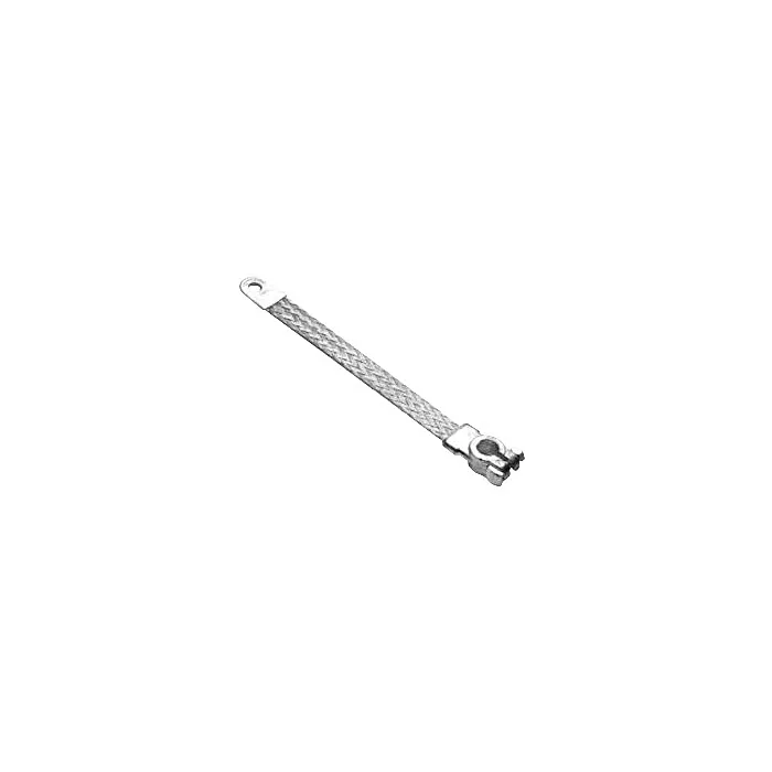 EAST PENN Tin-Plated Copper 9 in Grounding Strap