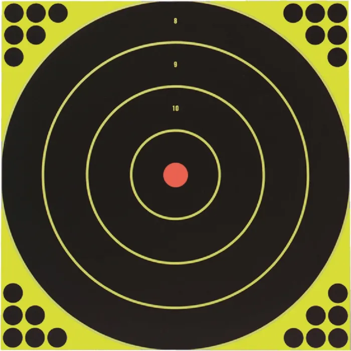 Birchwood Casey Shoot-N-C Sighting Adhesive Paper Bulls-Eye Target (5pk) 12 in.