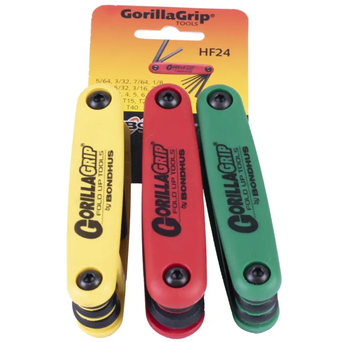 Bondhus 24 Pieces Hex ProGuard™ Fold-Up Tool