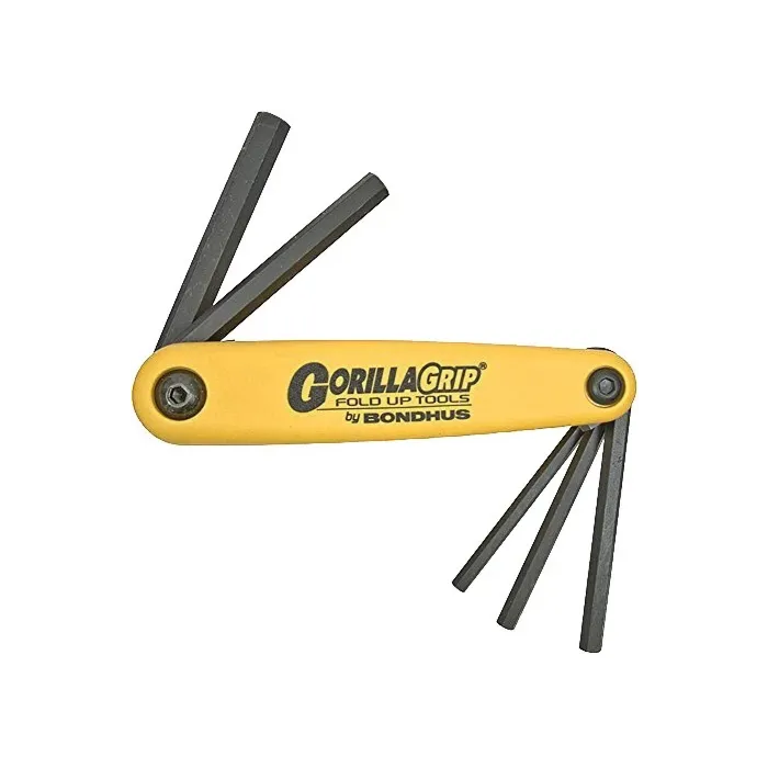 Bondhus SAE 5 Pieces 3/16-3/8 in Fold-Up Tool