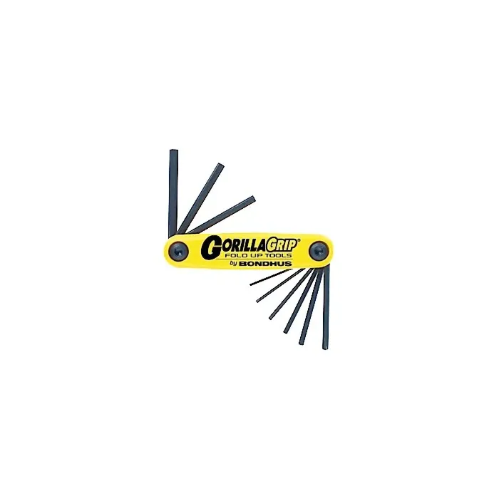 Bondhus SAE 9 Pieces 0.05-3/16 in Fold-Up Tool