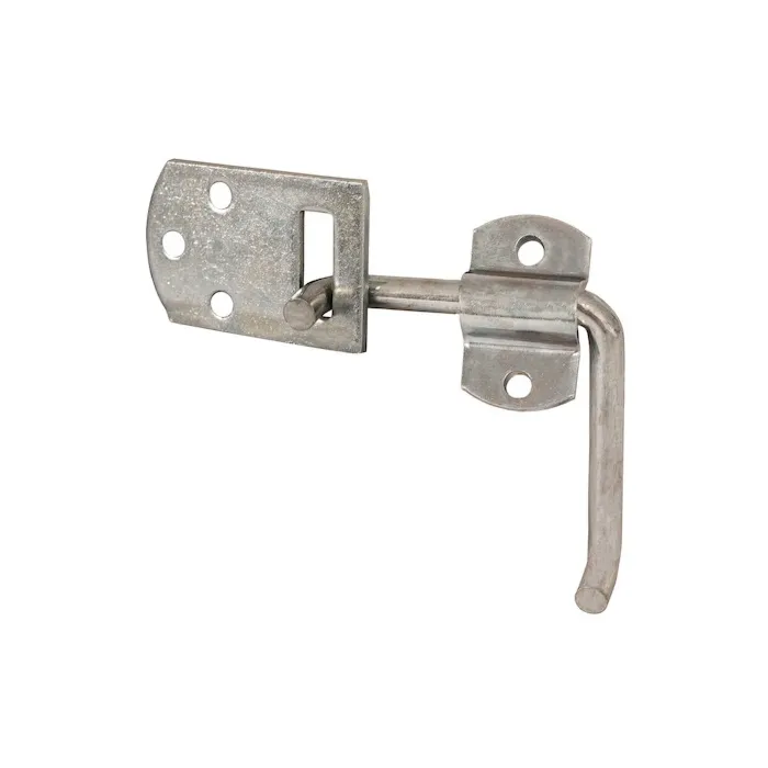 Buyers Zinc Plated 4.6 in Bolt-On Corner Security Latch Set