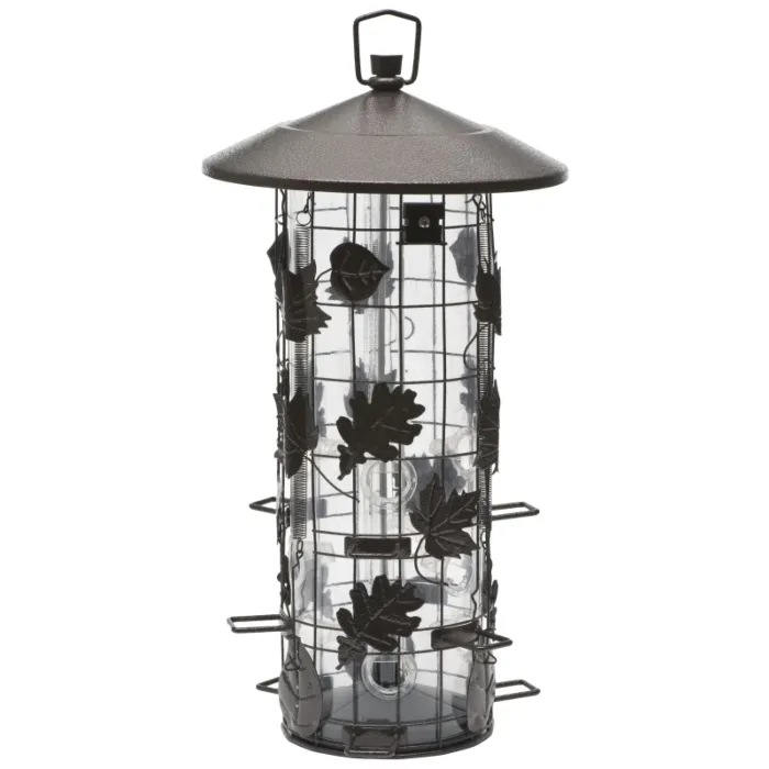Perky-Pet Metal Wild Bird Feeder (Rustic Brown)