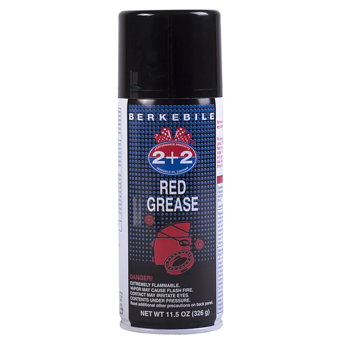 Berkebile 2+2 11.5 oz Aerosol Can Red Grease
